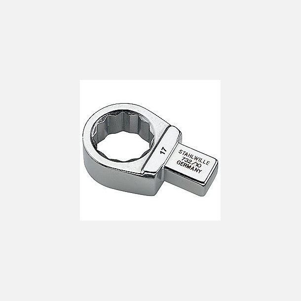 tit Begrænset besøgende Stahlwille Ring-indstik 13mm 732/10 indstik 9x12 - Nøgler - PrivatVVS ApS