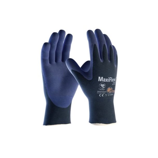 Maxiflex str. 8 Montagehandske, super fingerføling, ekstra - Kunststof handsker - PrivatVVS ApS